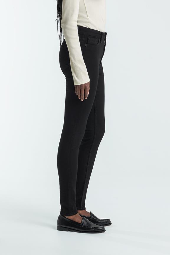 Kings of Indigo Jean Taille Haute Christina Stay Black Rinse