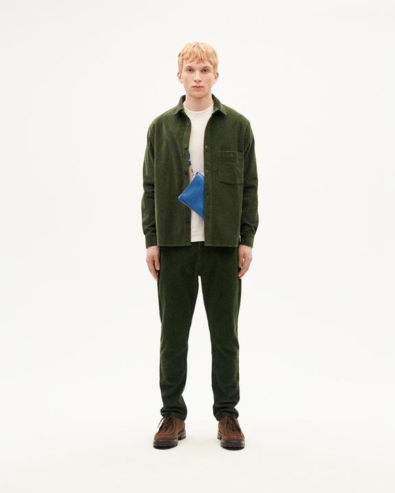 Overshirt Corduroy Theo Green from Shop Like You Give a Damn