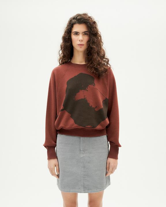 Sweatshirt Bonnie Flower Brown via Shop Like You Give a Damn