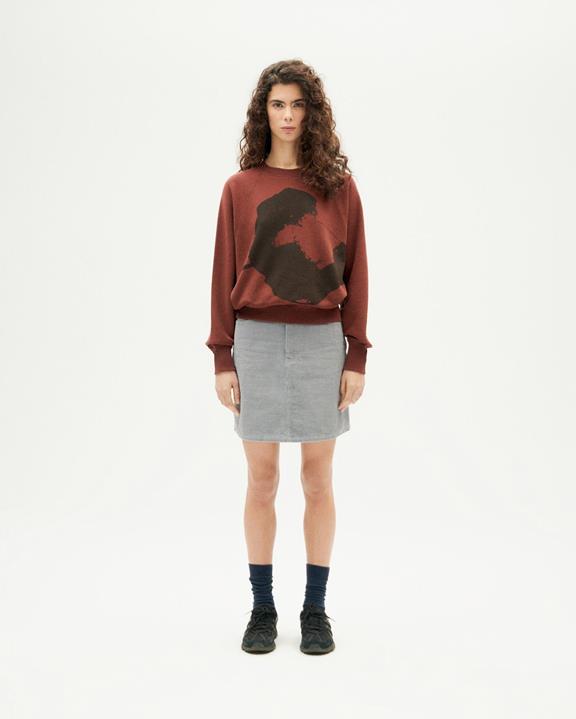 Sweatshirt Bonnie Flower Brown from Shop Like You Give a Damn