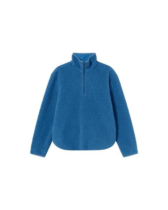 Sweatshirt Elsa Vegan Fleece Blue from Shop Like You Give a Damn