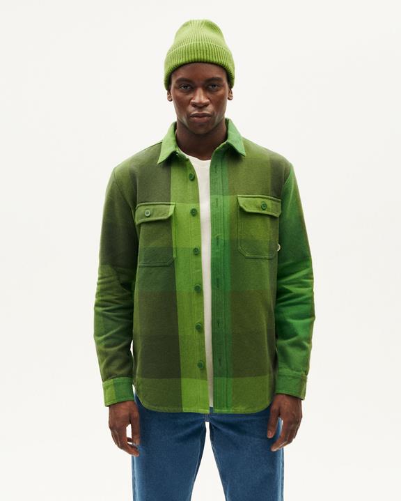 Overshirt Blanket Lucas Central Green via Shop Like You Give a Damn