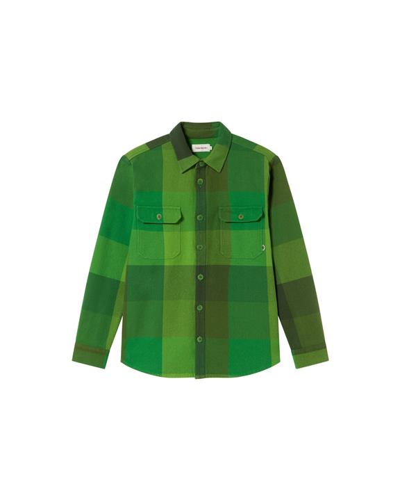 Overshirt Blanket Lucas Central Green from Shop Like You Give a Damn