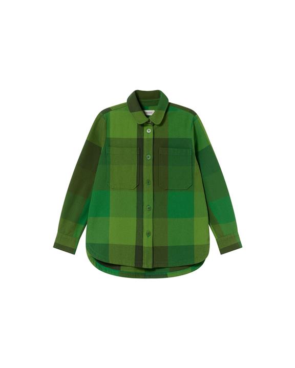 Overshirt Centrale Deken Norita Groen from Shop Like You Give a Damn