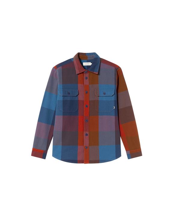 Overshirt Blue Berry Blanket Lucas Multicolor from Shop Like You Give a Damn