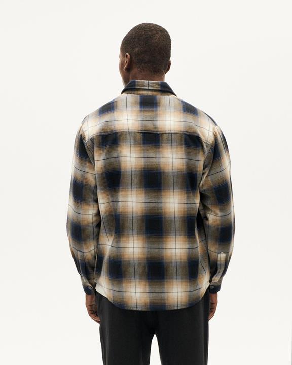 Shirt Hans Checked Blue/Beige from Shop Like You Give a Damn