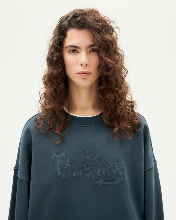 Sweatshirt Thinking Jimena Graphite from Shop Like You Give a Damn