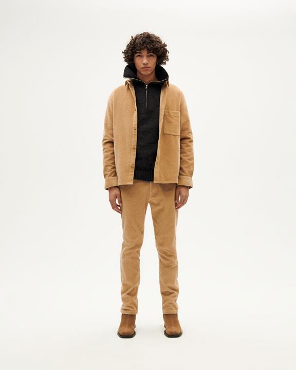 Overhemd Corduroy Theo Beige from Shop Like You Give a Damn