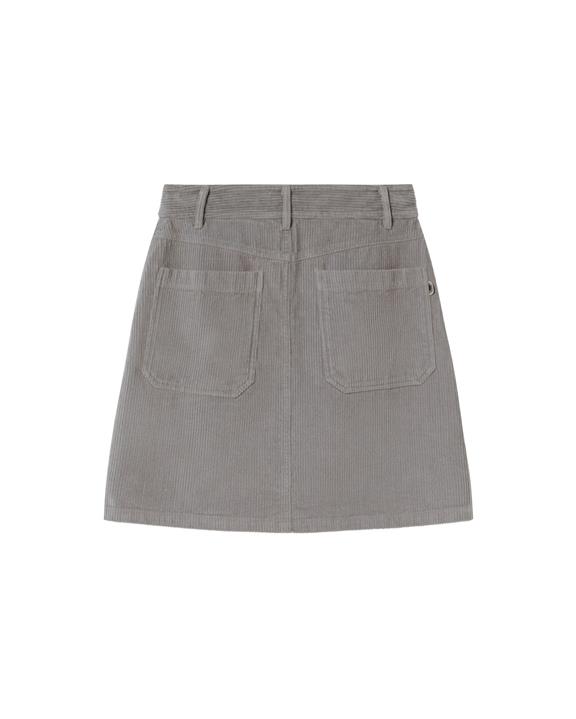 Skirt Marsha Corduroy Grey from Shop Like You Give a Damn