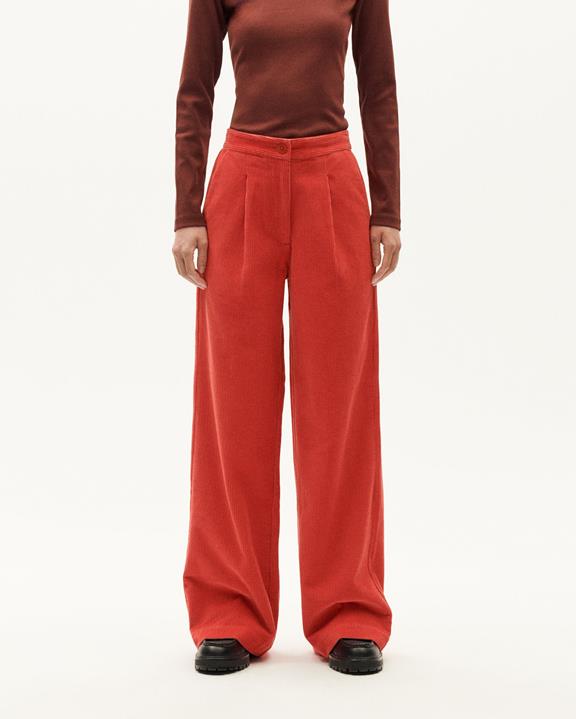 Pants Manolita Corduroy Red via Shop Like You Give a Damn