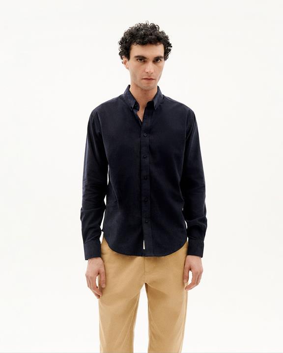 Shirt Corduroy Ant Navy Blue via Shop Like You Give a Damn