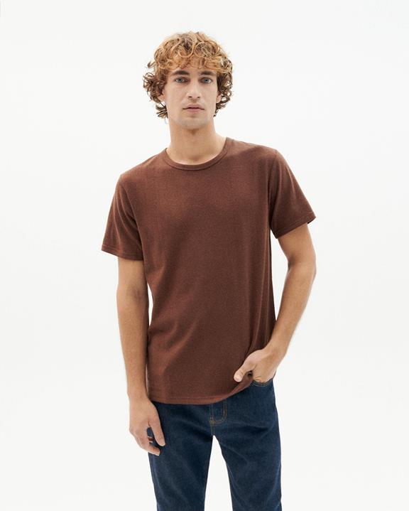 T-Shirt Hemp Thick Brown from Shop Like You Give a Damn