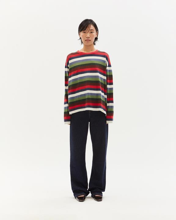 T-Shirt Emily Striped Multicolor from Shop Like You Give a Damn