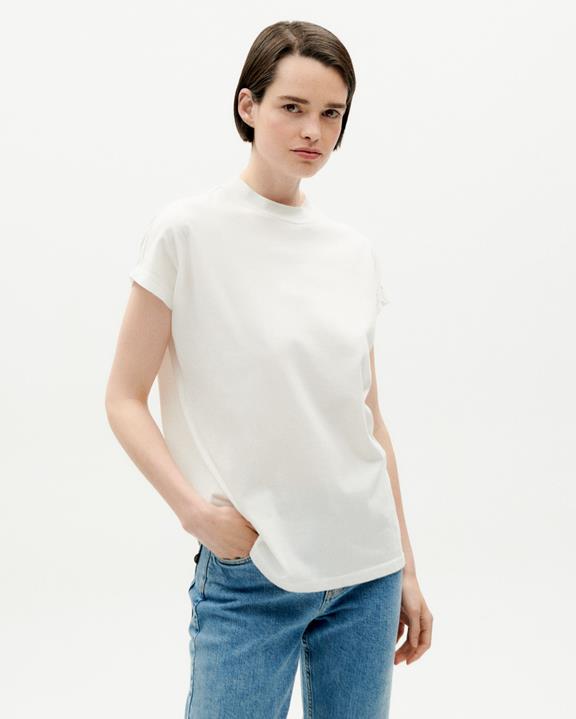 Basic T-Shirt Volta White from Shop Like You Give a Damn