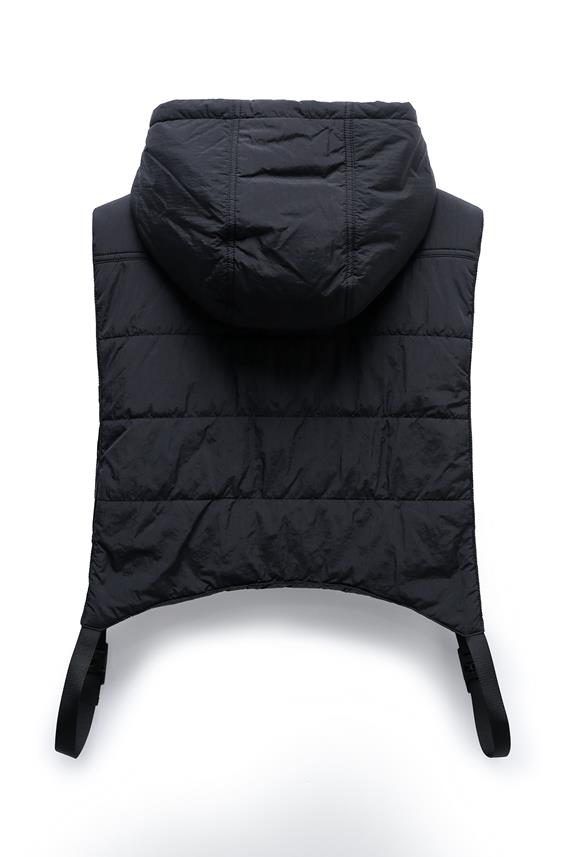 Hooded Vest Hixon Black from Shop Like You Give a Damn