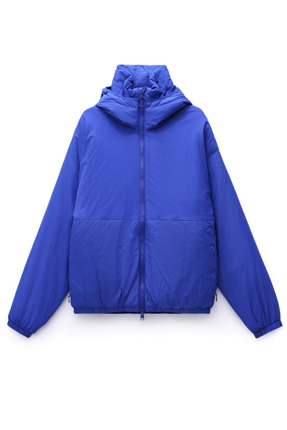 Puffer Jacket Tatlow Emb Blue via Shop Like You Give a Damn