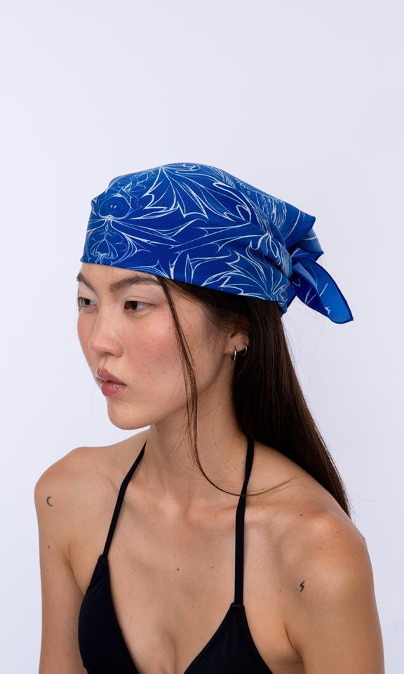 Bandana Earthlings Electric Blue from Shop Like You Give a Damn