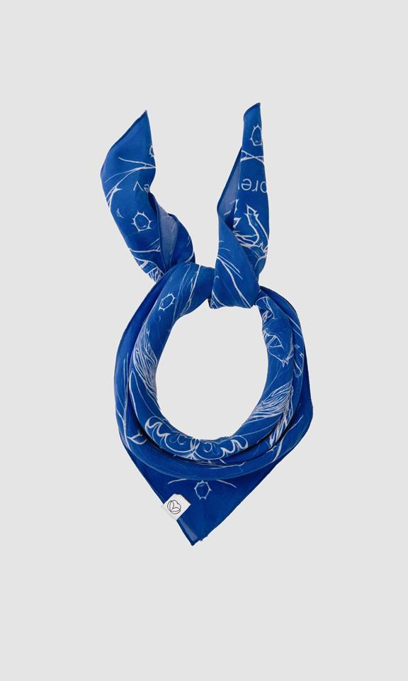 Bandana Earthlings Electric Blue from Shop Like You Give a Damn