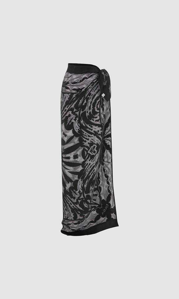 Wraparound Revolt Jungle Pareo Cloth Black from Shop Like You Give a Damn