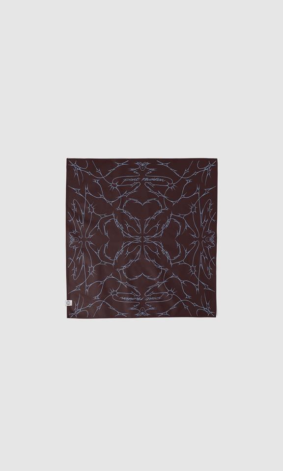 Bandana Self Care 1970s Dark Brown from Shop Like You Give a Damn