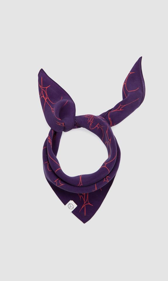 Bandana Self Care Hypnose Purple from Shop Like You Give a Damn