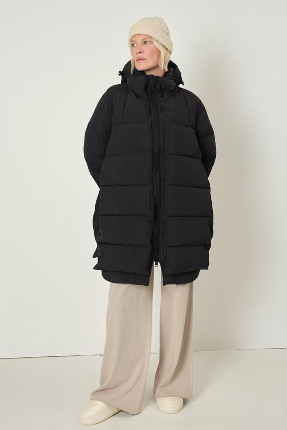 Puffer Jacket Fargo Black via Shop Like You Give a Damn