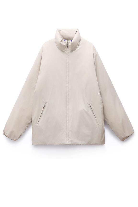 Puffer Jacket Bushwick Dark Sand via Shop Like You Give a Damn