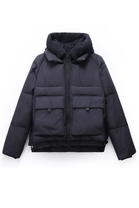 Puffer Jacket Chicago Black from Shop Like You Give a Damn