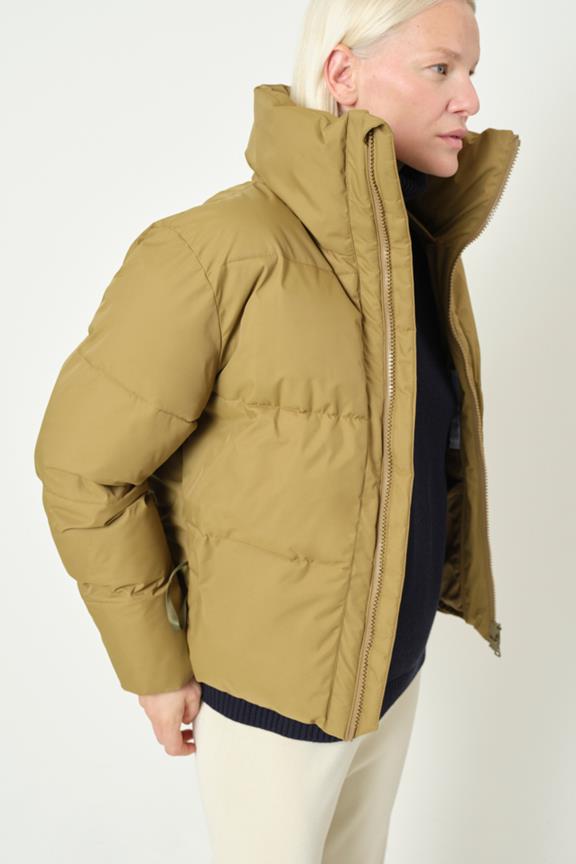 Puffer Jacket Nikolai Golden Leaf from Shop Like You Give a Damn