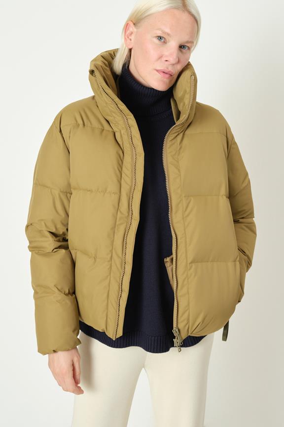 Puffer Jacket Nikolai Golden Leaf from Shop Like You Give a Damn