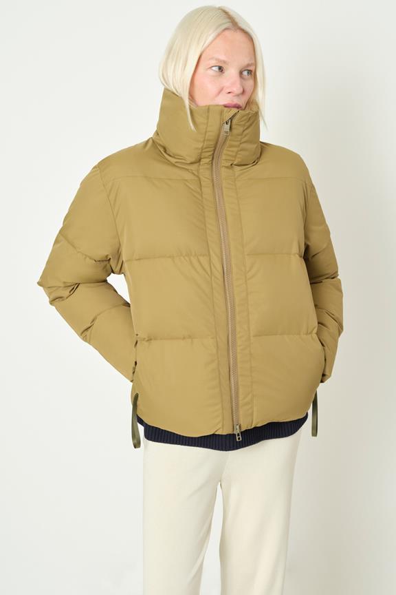 Puffer Jacket Nikolai Golden Leaf from Shop Like You Give a Damn