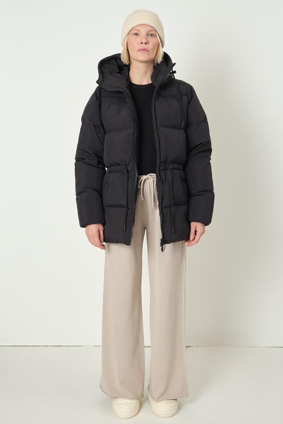 Puffer Jacket Vervier Black via Shop Like You Give a Damn