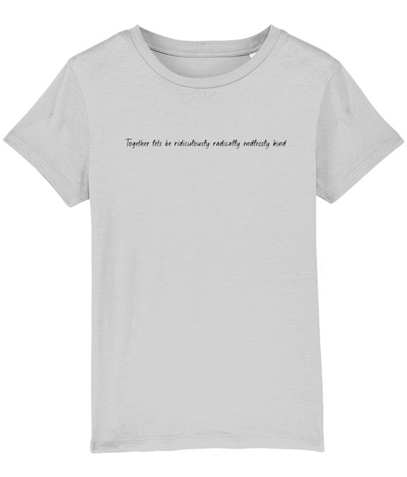 T-Shirt Together Let's Be Kind Grey 1