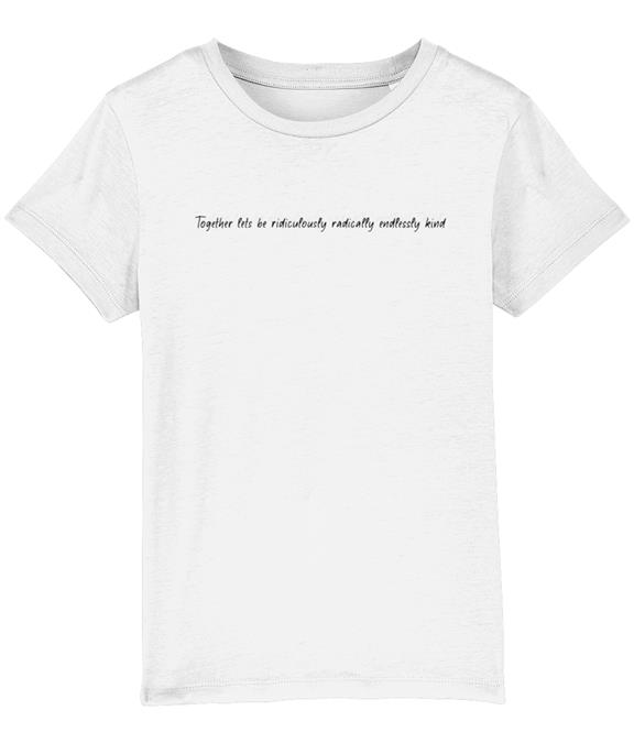 T-Shirt Together Let's Be Kind White 1