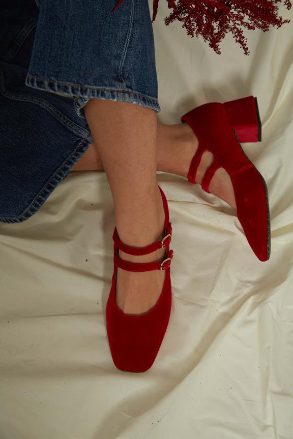 Pumps Montmartre Red from Shop Like You Give a Damn