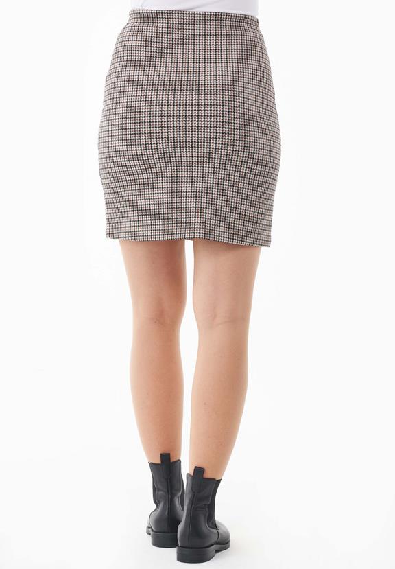 Short Skirt Houndstooth Pattern Multicolor from Shop Like You Give a Damn