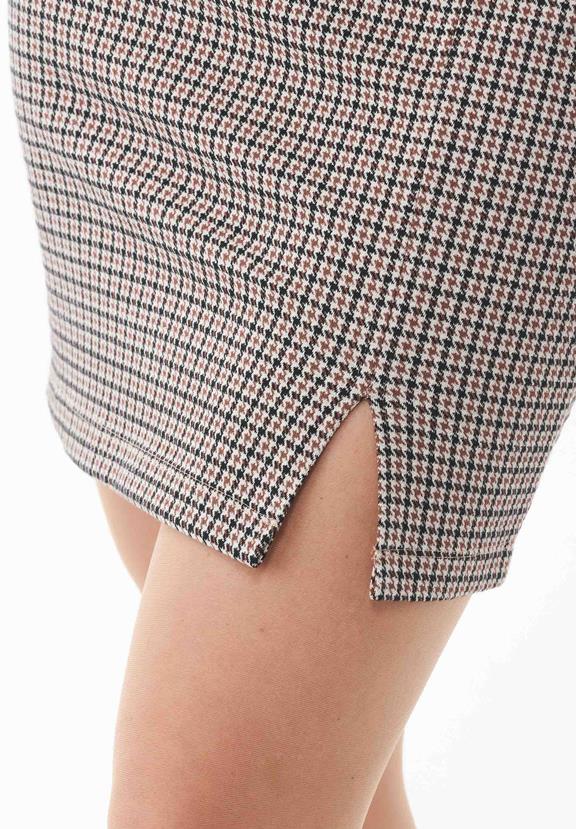 Short Skirt Houndstooth Pattern Multicolor from Shop Like You Give a Damn