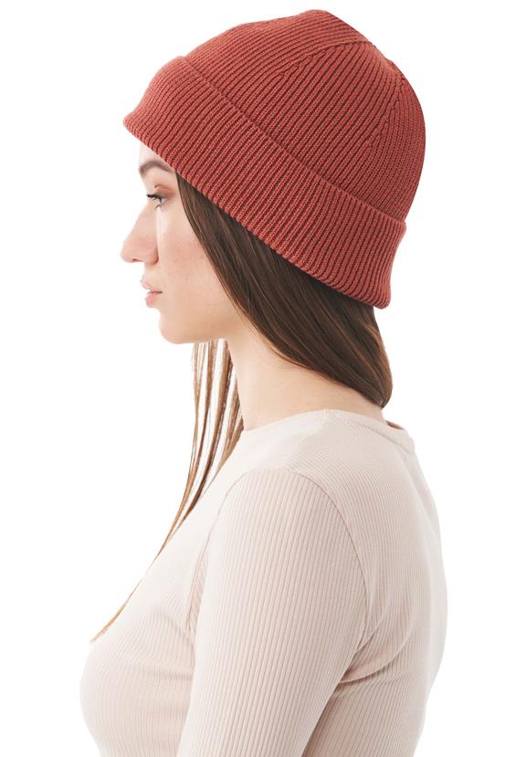 Beanie Unisex Knitted Cinnamon Brown from Shop Like You Give a Damn