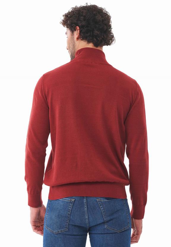 Turtleneck Sweater Dark Red from Shop Like You Give a Damn