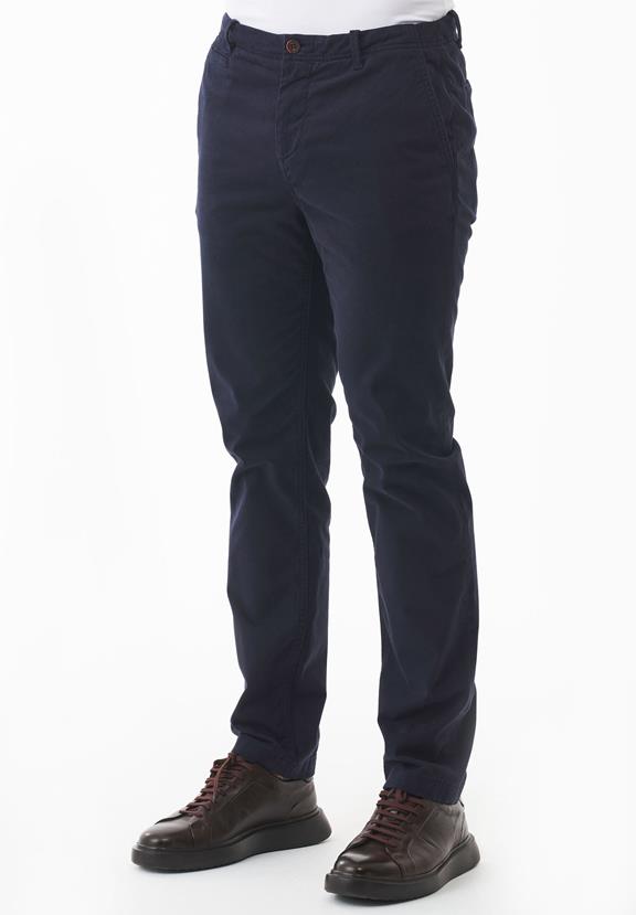 Pants Tapered Fit Dark Navy from Shop Like You Give a Damn