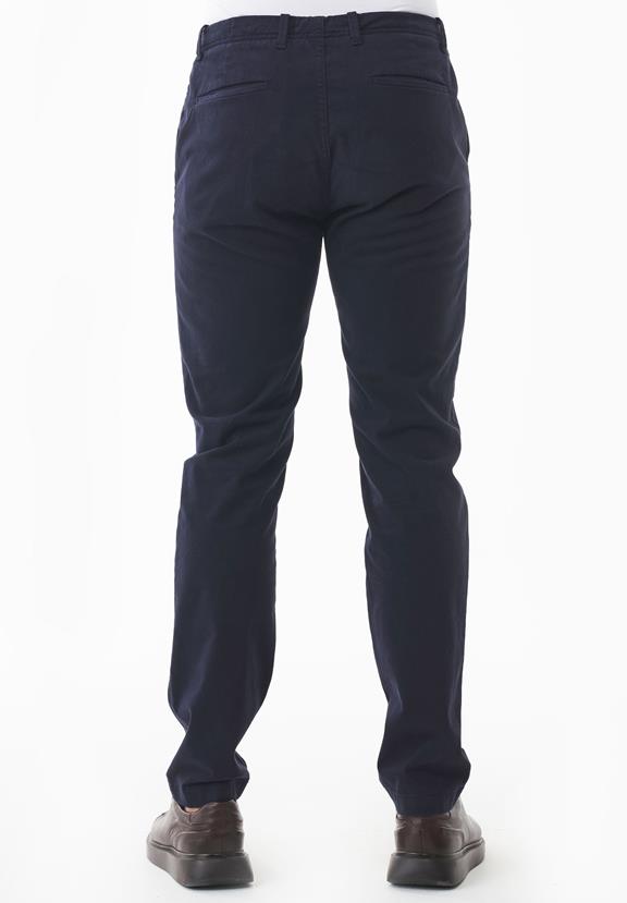 Pants Tapered Fit Dark Navy from Shop Like You Give a Damn