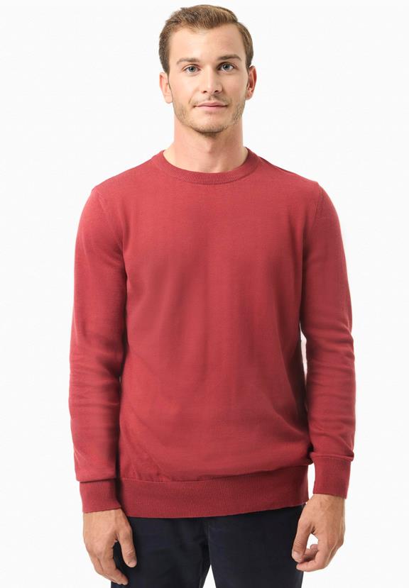 Sweater Dark Red via Shop Like You Give a Damn