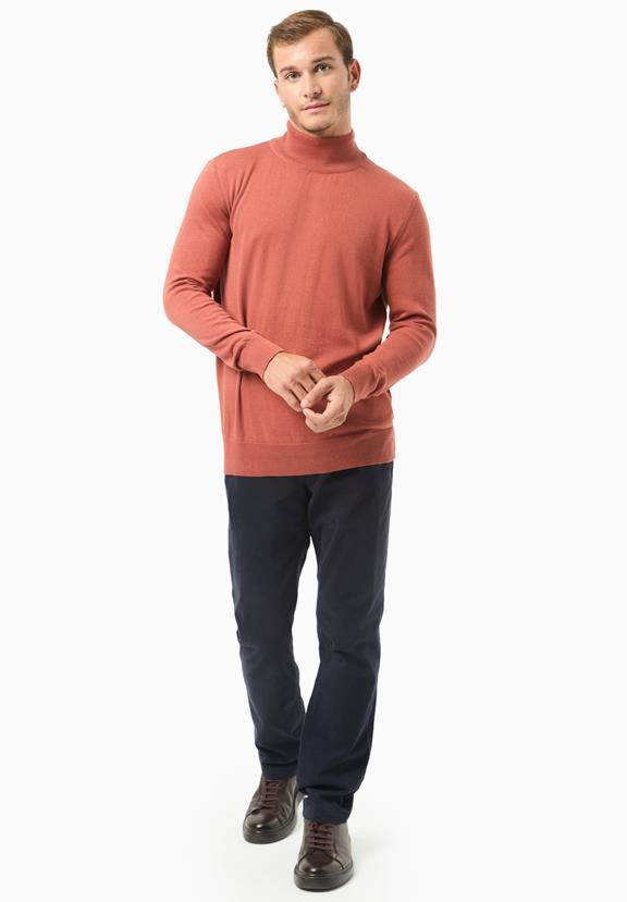 Turtleneck Sweater Cinnamon Brown from Shop Like You Give a Damn