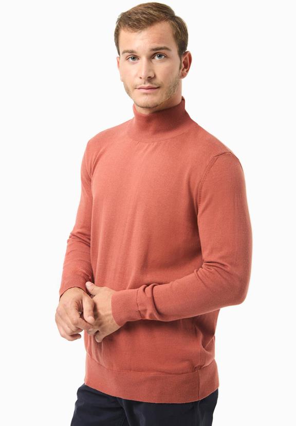 Turtleneck Sweater Cinnamon Brown from Shop Like You Give a Damn