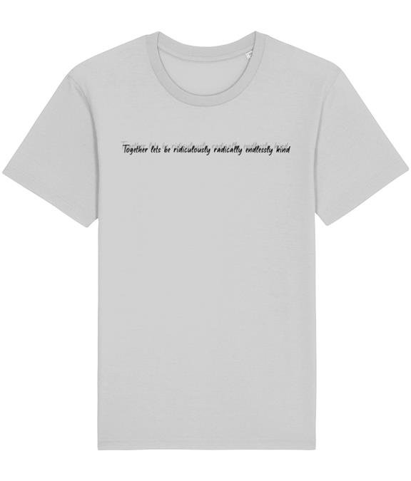 T-Shirt Unisex Lets Be Kind Grey 1