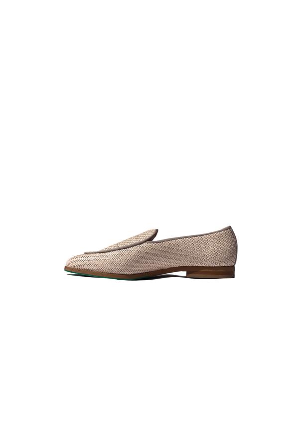 Loafer Princesa Beige Raffia from Shop Like You Give a Damn