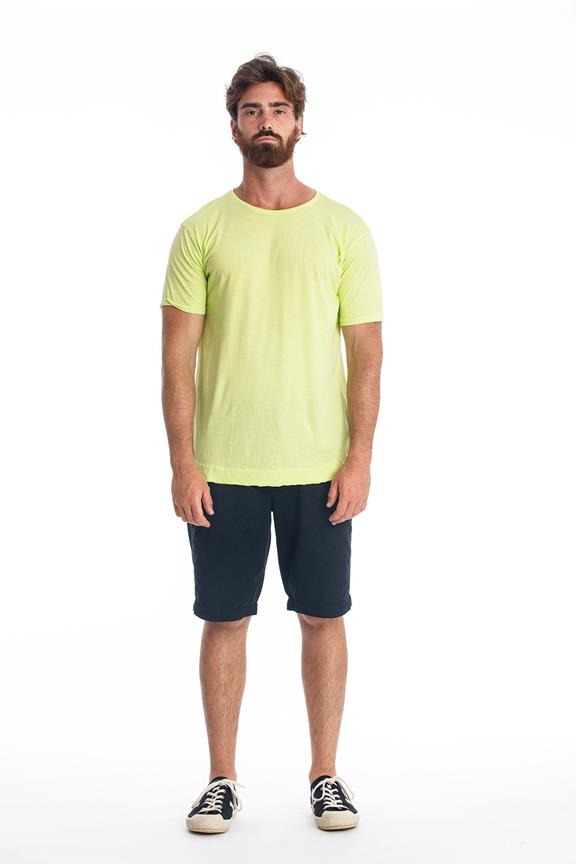 Tee Rick Curved Lime Yellow/Green from Shop Like You Give a Damn