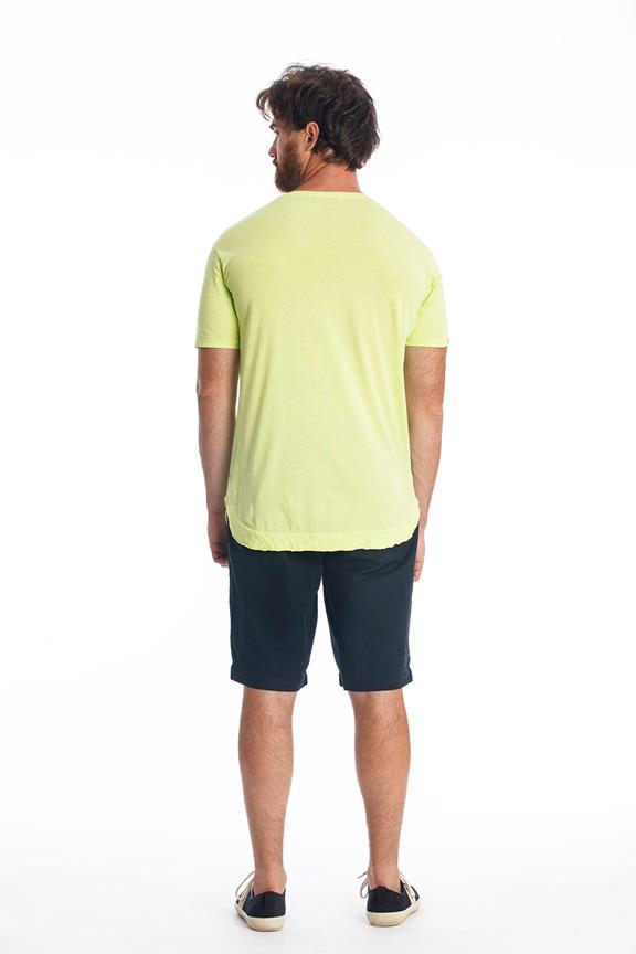 Tee Rick Curved Lime Yellow/Green from Shop Like You Give a Damn