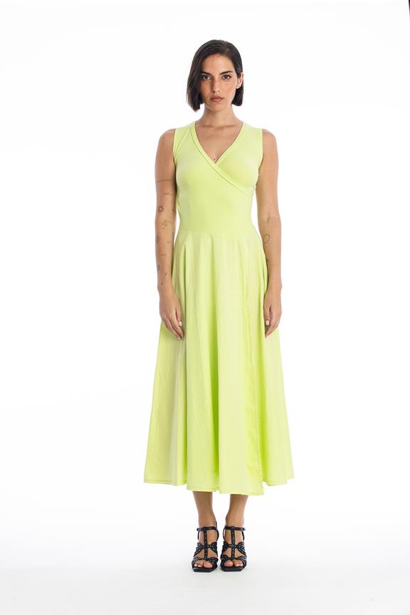 Dress Veronika Ns Lime Yellow from Shop Like You Give a Damn