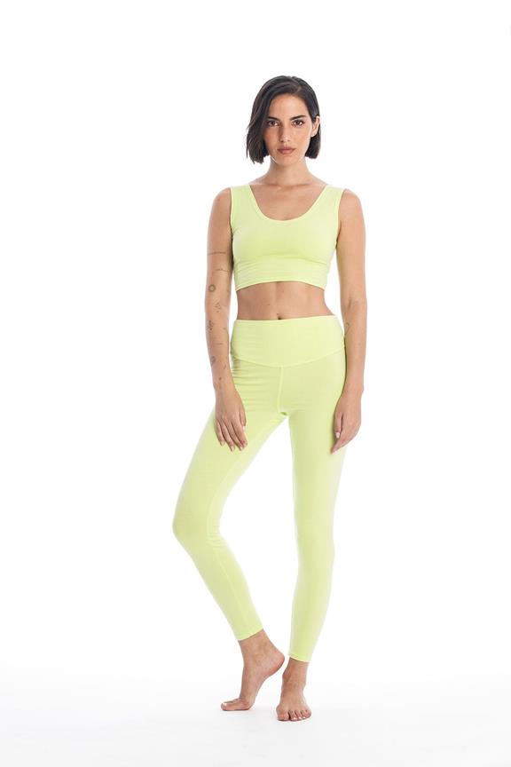 Yoga Top Lime Yellow via Shop Like You Give a Damn